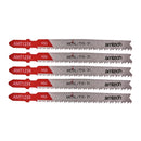 5pc METAL JIGSAW BLADE SET (AMT123X)