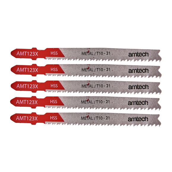 5pc METAL JIGSAW BLADE SET (AMT123X)