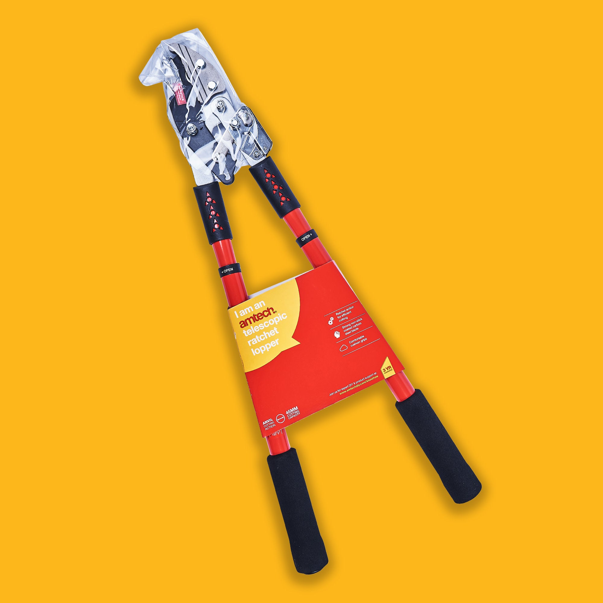TELESCOPIC RATCHET ANVIL LOPPER