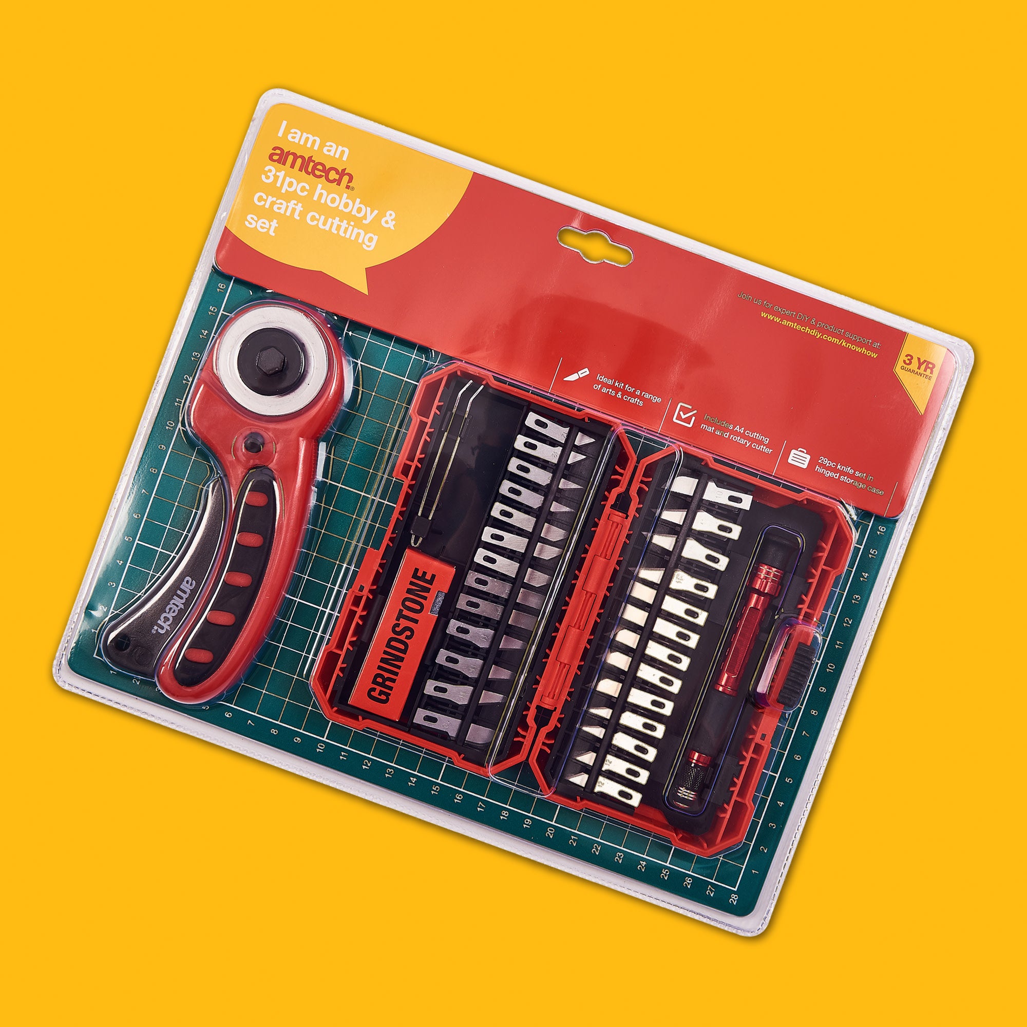 31pc HOBBY & CRAFT CUTTING SET