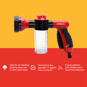 8 FUNCTION CAR WASH & GARDEN SPRAYER