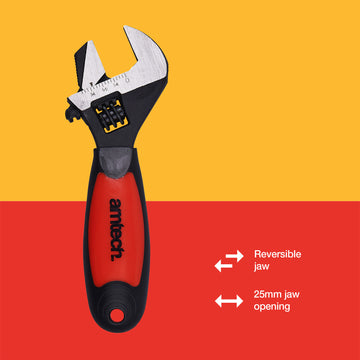 2-IN-1 STUBBY PIPE/ADJUSTABLE WRENCH