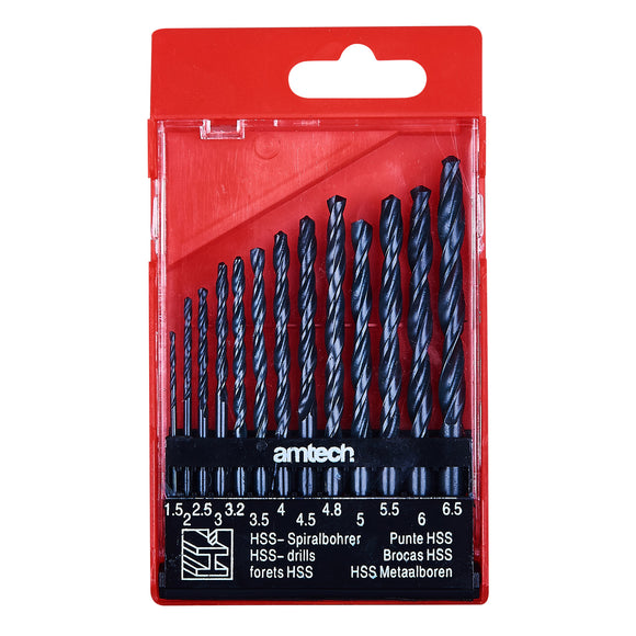 13pc HIGH SPEED DRILL SET - SMALL