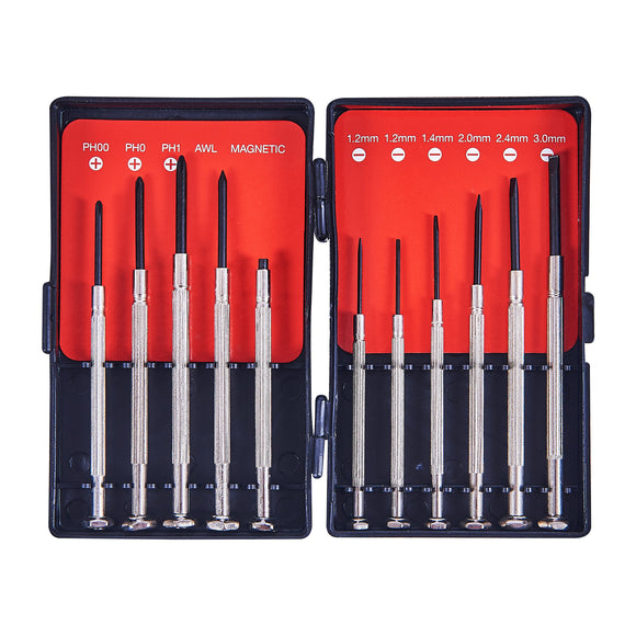 11pc PRECISION SCREWDRIVER SET