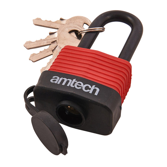 40mm LONG SHACKLE WEATHERPROOF PADLOCK