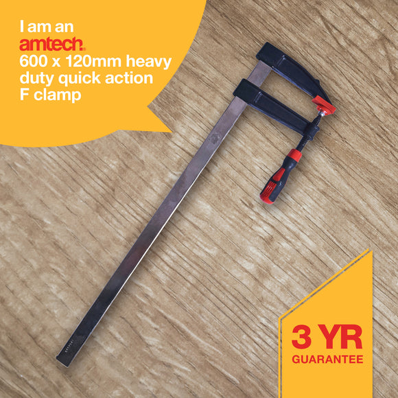 600mm HEAVY DUTY QUICK ACTION F CLAMP