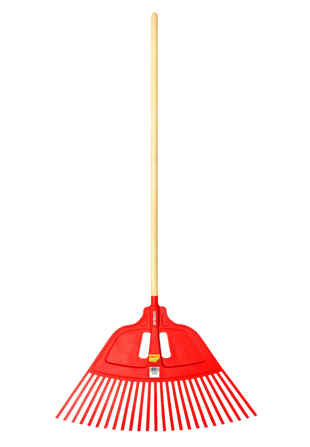 680mm Plastic Leaf Rake with 140cm Handle | Amtech DIY