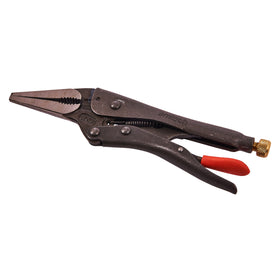 9" LONG NOSE LOCKING PLIERS  - CR-MO