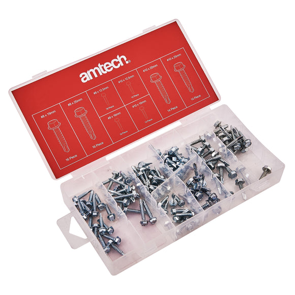 120pc SELF DRILLING SCREW SET