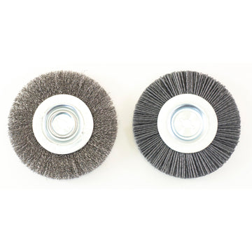 2pcs SPARE BRUSH SET (METAL AND NYLON) (FOR U9020)