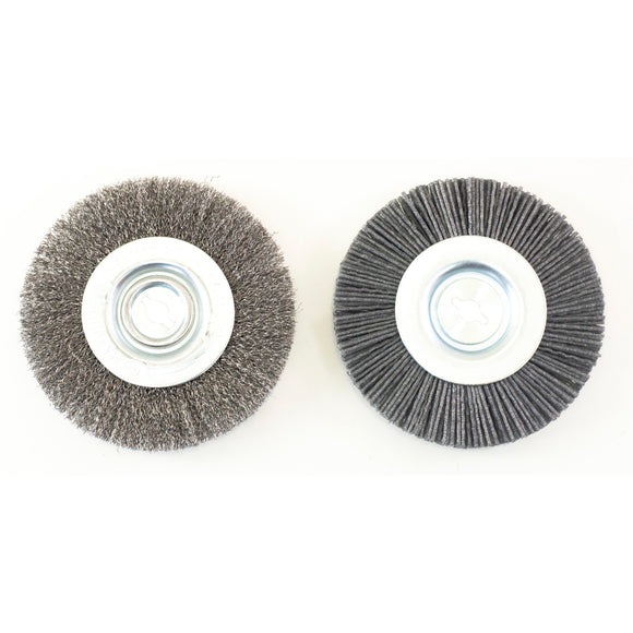 2pcs SPARE BRUSH SET (METAL AND NYLON) (FOR U9020)