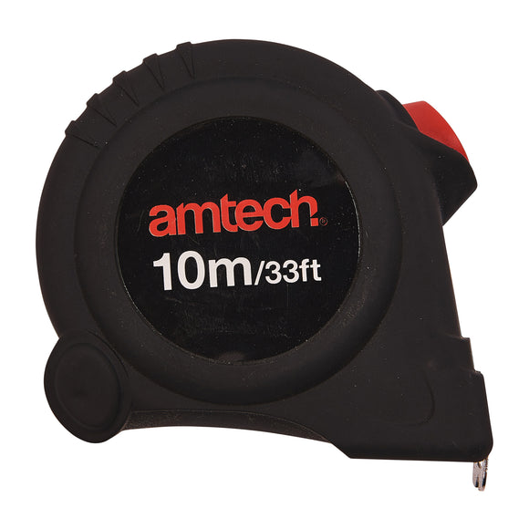 10m x 25mm SELF LOCKING MEASURING TAPE