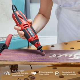 135W 40PCS  ROTARY MINI GRINDER SET