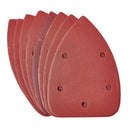 10pc  DELTA SANDING SHEET SET (P240 GRIT ) (140x140x100MM)