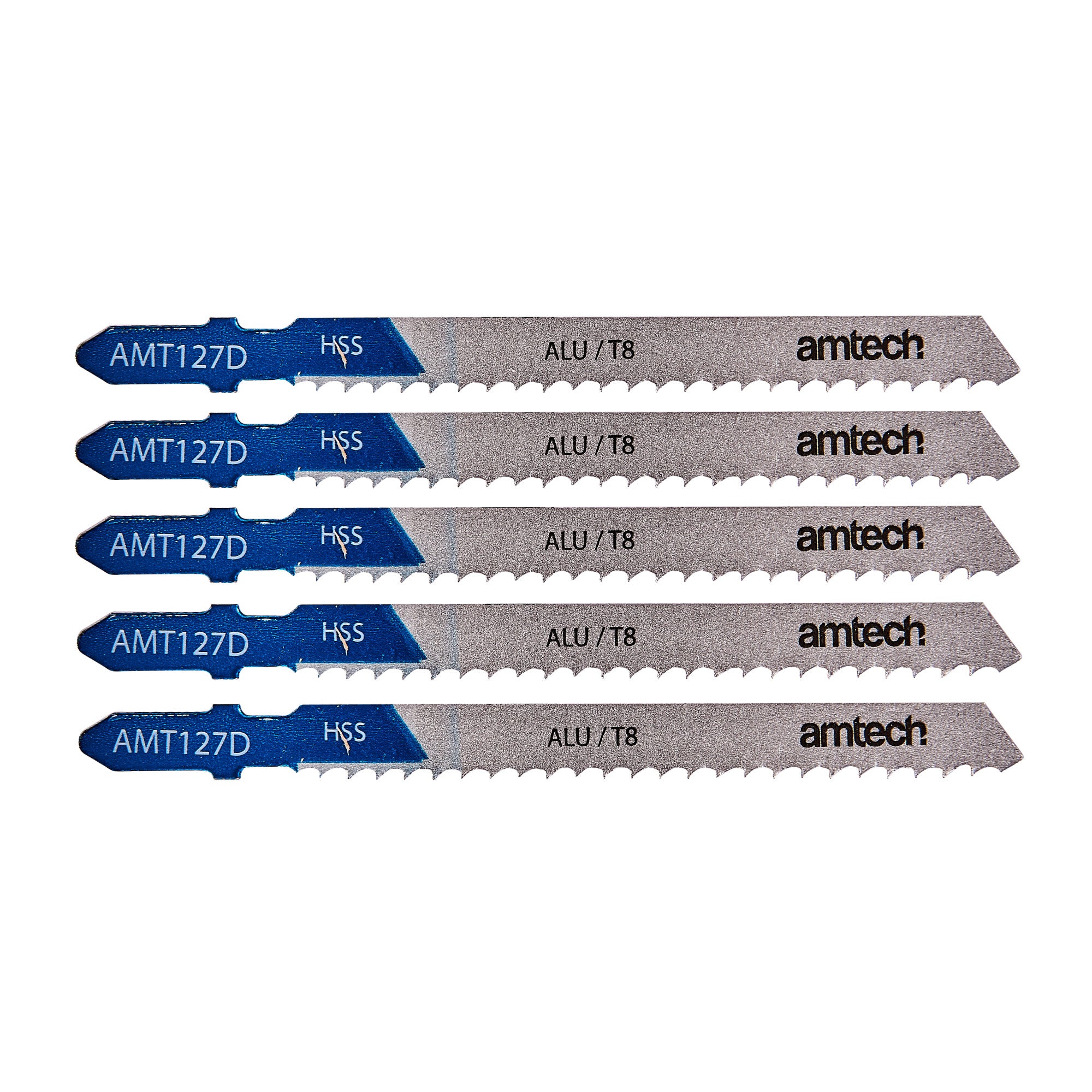 5 Piece Aluminium Jigsaw Blade Set (Amt127D) - Fallback Image
