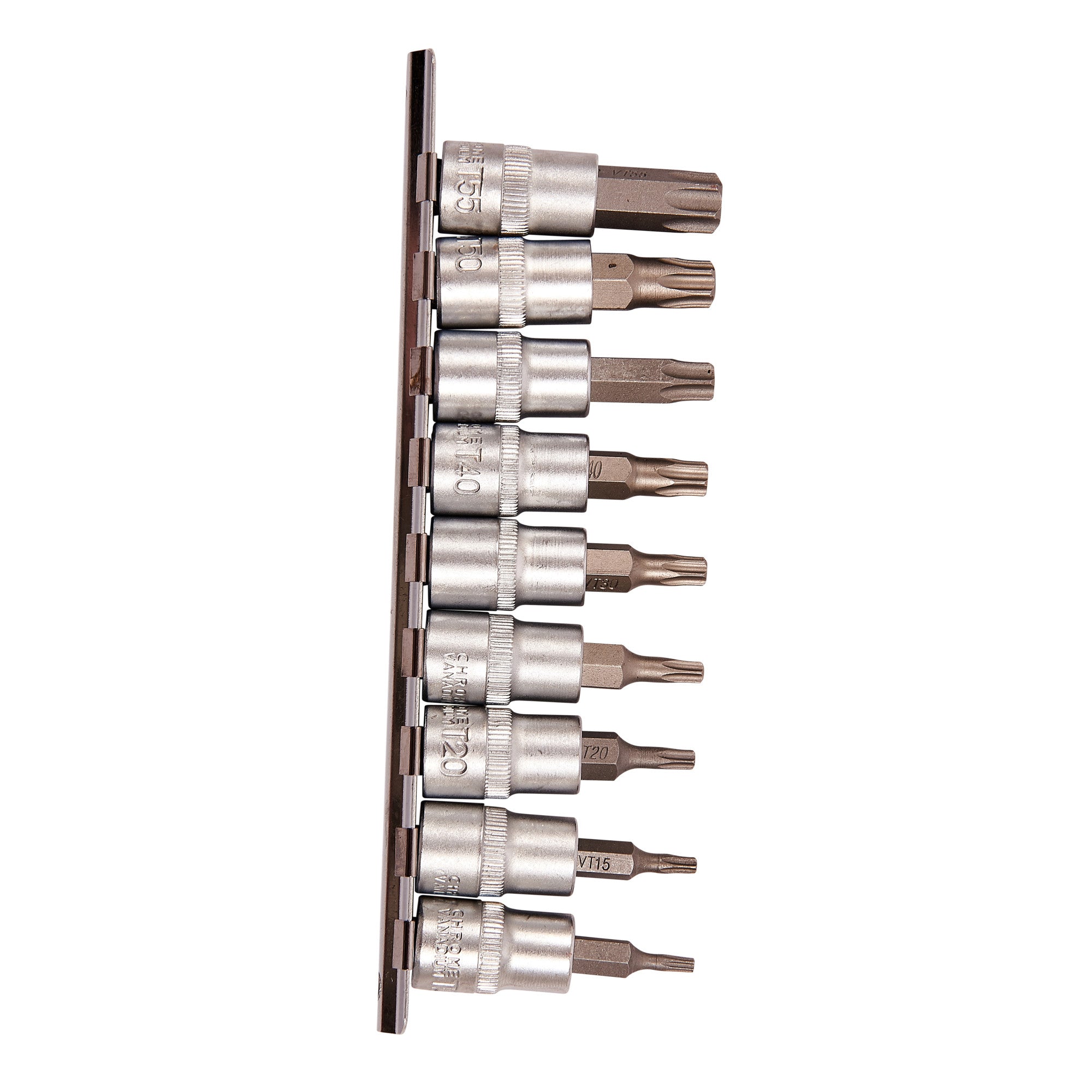 10pc 3/8'' DRIVE TORX SOCKET SET