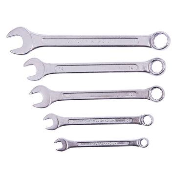 5pc COMBINATION METRIC SPANNER SET