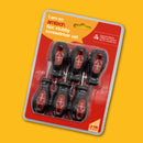 6PCS STUBBY SCREWDRIVER SET (PZ, PH, SL)