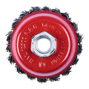 3" (80mm) TWIST KNOT WIRE CUP BRUSH