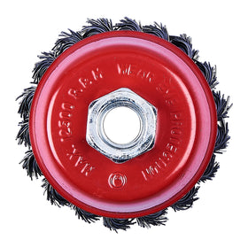 3" (80mm) TWIST KNOT WIRE CUP BRUSH