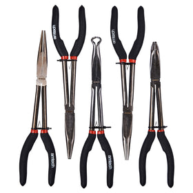 5pc 11" LONG REACH PLIER SET