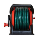 15M GARDEN HOSE REEL WITH ADAPTOR SET