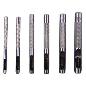 6pc HOLLOW PUNCH SET