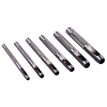 6pc HOLLOW PUNCH SET
