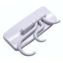 SELF-ADHESIVE HANGING HOOK WITH SWIVEL ARMS