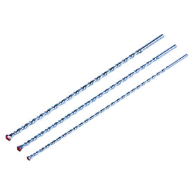 3pc 400mm  MASONRY DRILL BIT SET