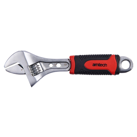 6" ADJUSTABLE WRENCH INJECTED GRIP