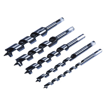 5pc AUGER BIT SET (10, 13, 19, 22, 25mm)