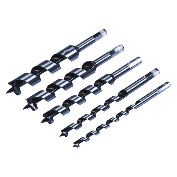 5pc AUGER BIT SET (10, 13, 19, 22, 25mm)