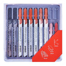 10pc MIXED JIGSAW BLADES - T-SLOT FITTING