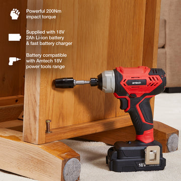 18V 2Ah CORDLESS IMPACT DRIVER