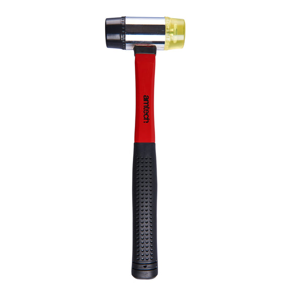 40mm DOUBLE FACE HAMMER - FIBREGLASS SHAFT