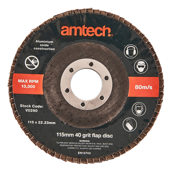 115mm FLAP DISC (40 GRIT)