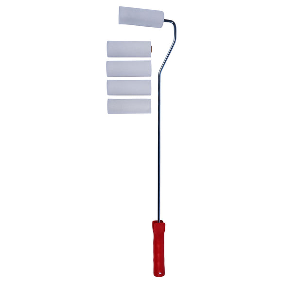 6pc LONG REACH 60CM PAINT ROLLER SET