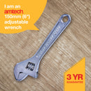 6'' ADJUSTABLE WRENCH