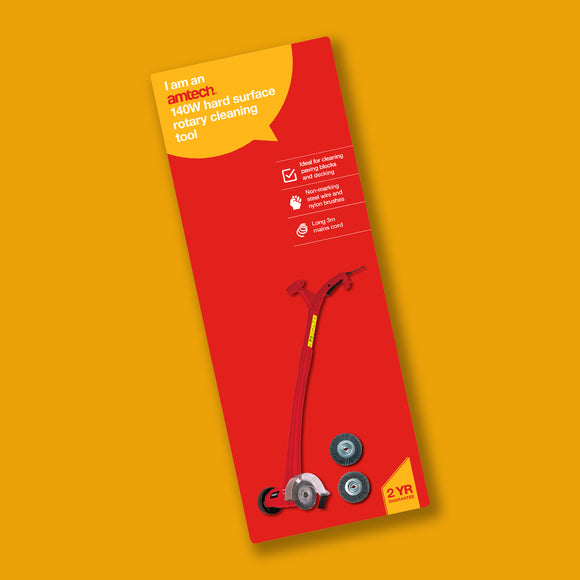 140W HARD SURFACE ROTARY CLEANING TOOL