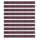 10pc SECURITY SPIKES - BROWN