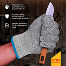 CUT RESISTANT LEVEL 5 GLOVES XL (SIZE: 10)