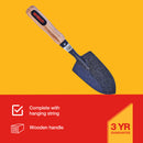HAND TROWEL - WOODEN HANDLE