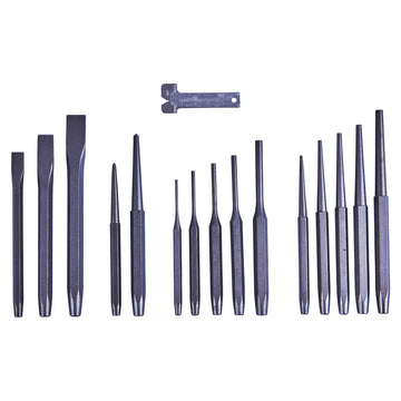 16pc MECHANICS' PUNCH & CHISEL SET