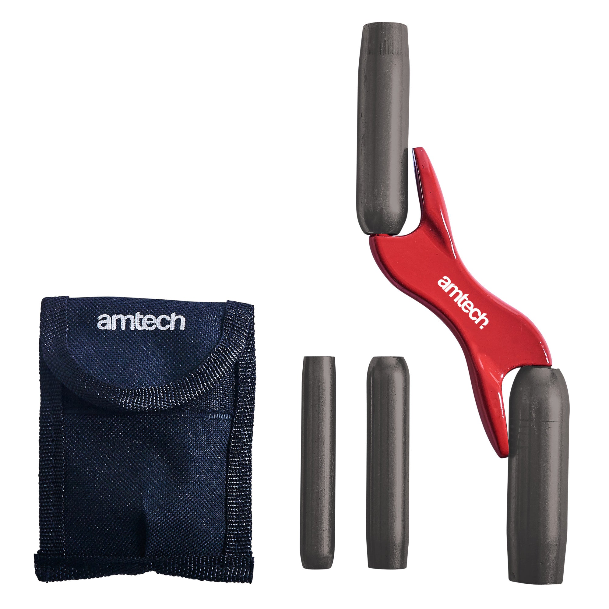 Amtech G1700 4-Size Interchangeable Brick Jointer With Nylon