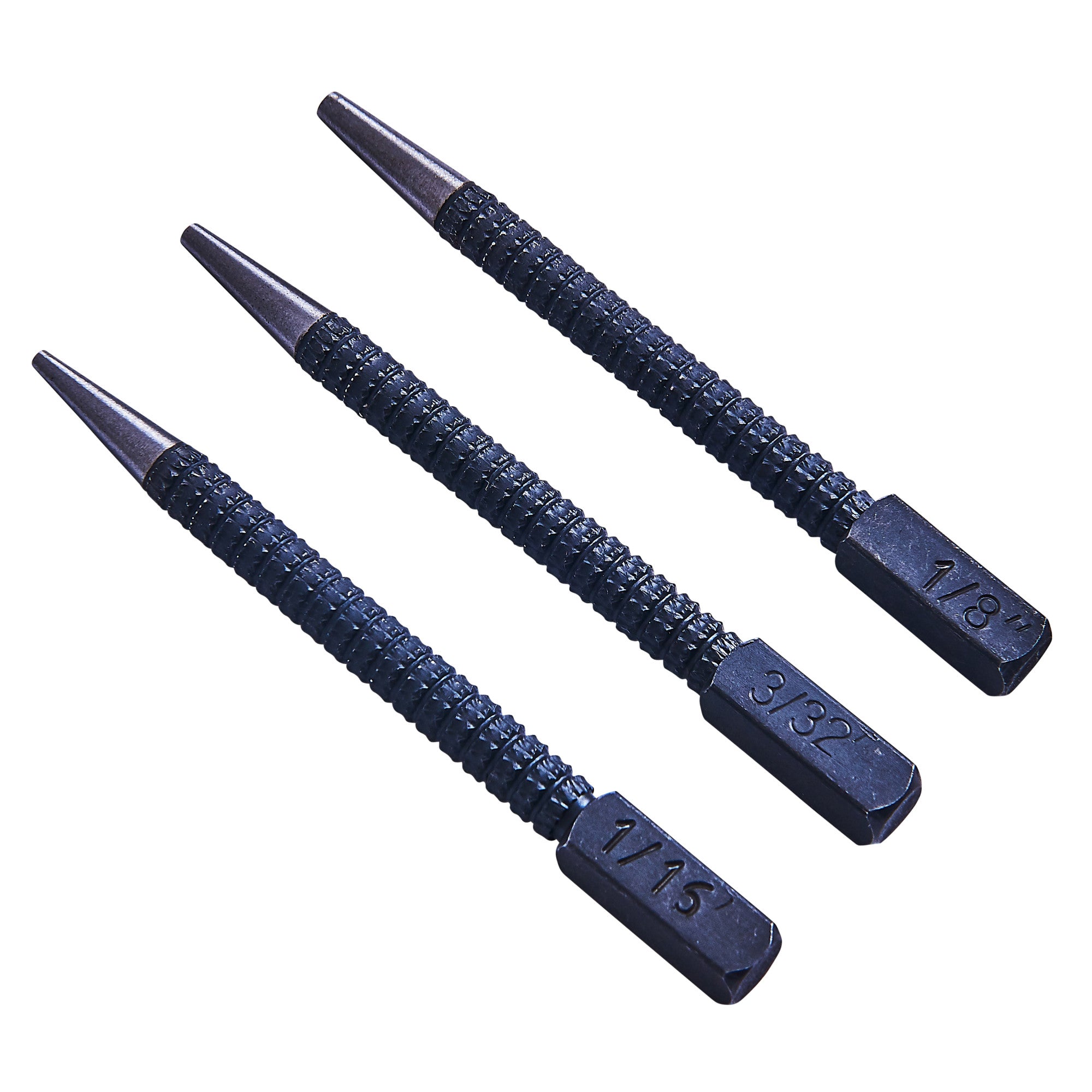 3pc NAIL PUNCH SET