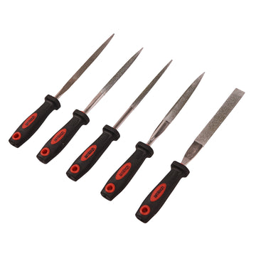 5pc DIAMOND FILE SET IN CASE