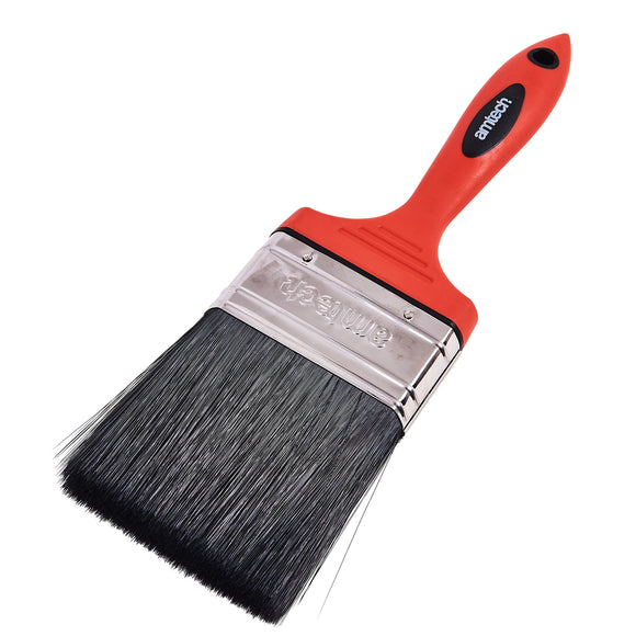 75mm (3") NO BRISTLE LOSS PAINT BRUSH - SOFT HANDLE