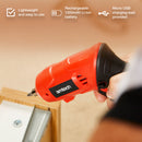 USB CHARGING CORDLESS ELECTRIC SCREWDRIVER KIT