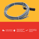 FLEXIBLE DRAIN & WASTE PIPE UNBLOCKER